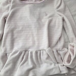 Polo by Ralph Lauren Kids Soft Peplum Sweater Outfit